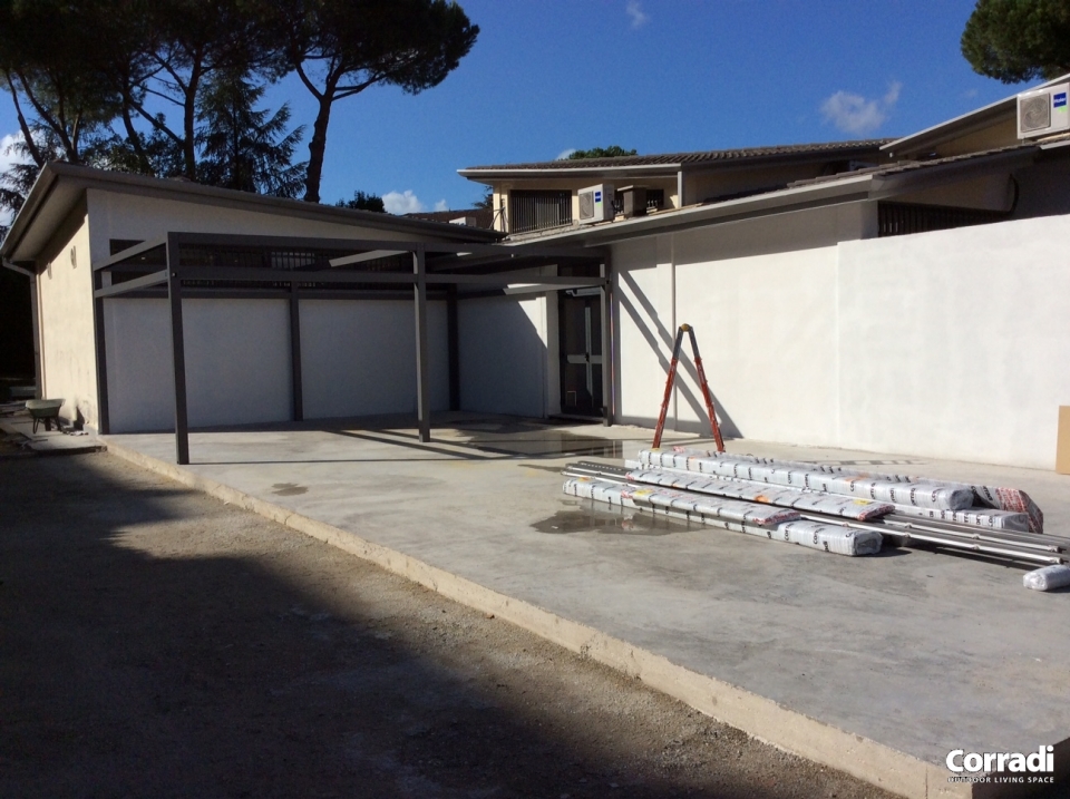 Realizzazione Pergotenda® Kubo presso Labarum