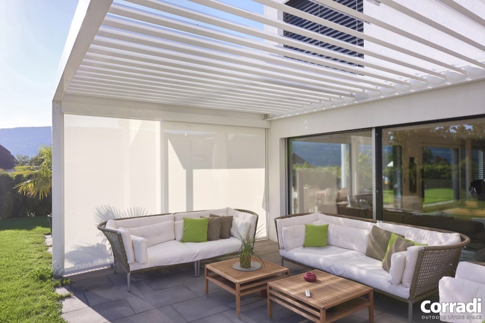 pergola bioclimatica: cosa fare se funziona male con la pioggia