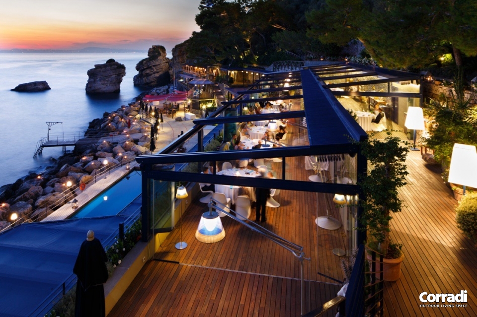 pergotende di grandi dimensioni