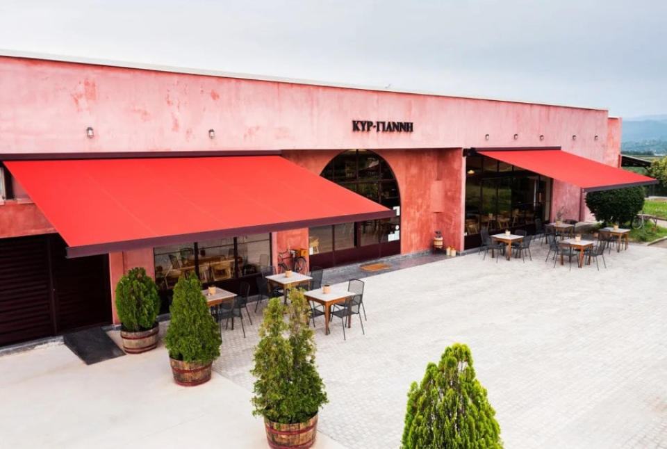 tende da sole per ristoranti