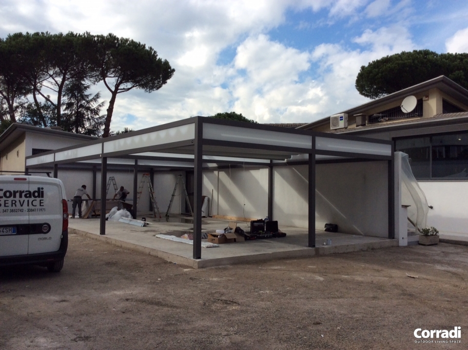 Pergotenda® per Labarum Roma