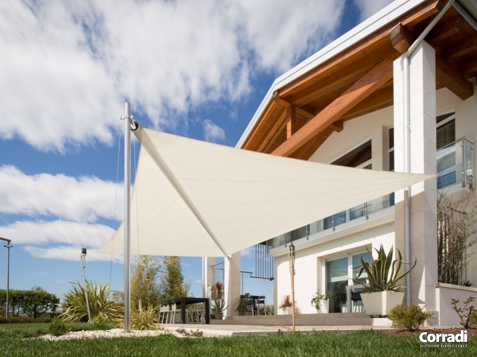 vela ombreggiante giardino