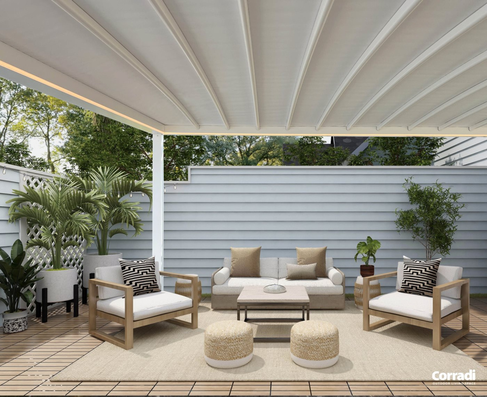 pergola Alba Butterfly